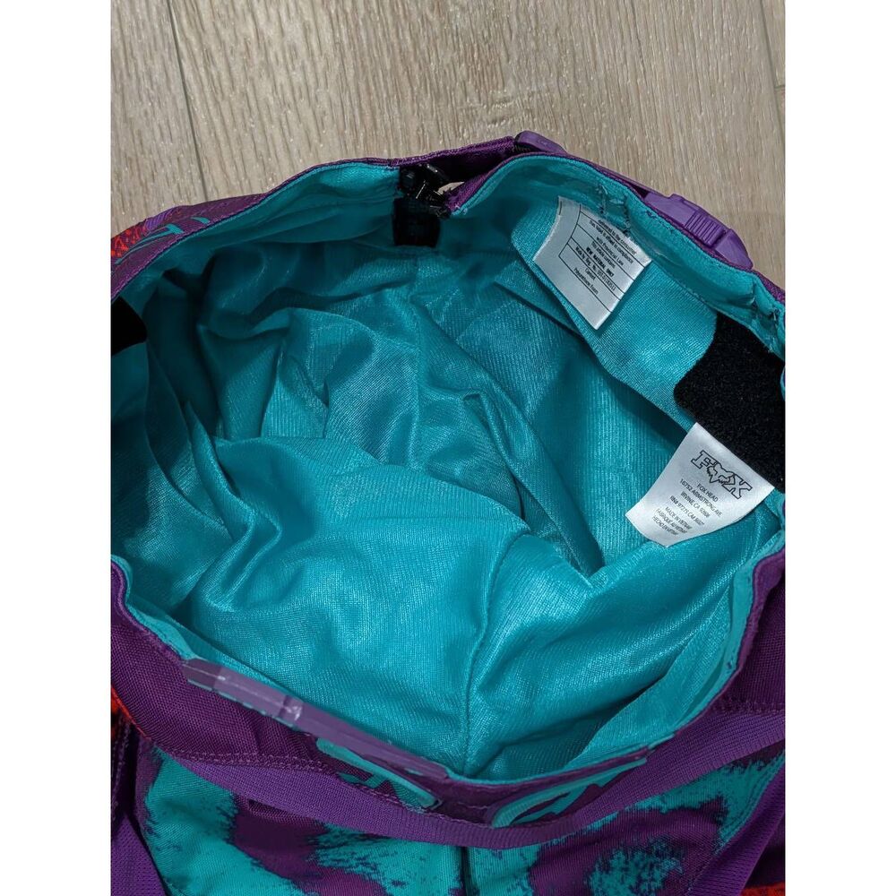 Fox Racing 180 Motocross Pants Women’s 1/2 Purple Orange Y2K Moto Dirt Bike - Picture 11 of 15